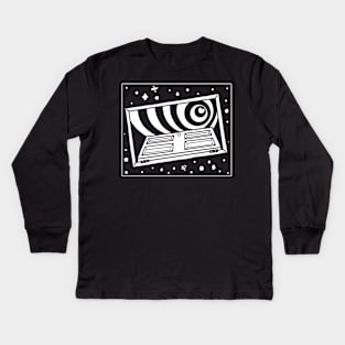 Another dimension door Kids Long Sleeve T-Shirt